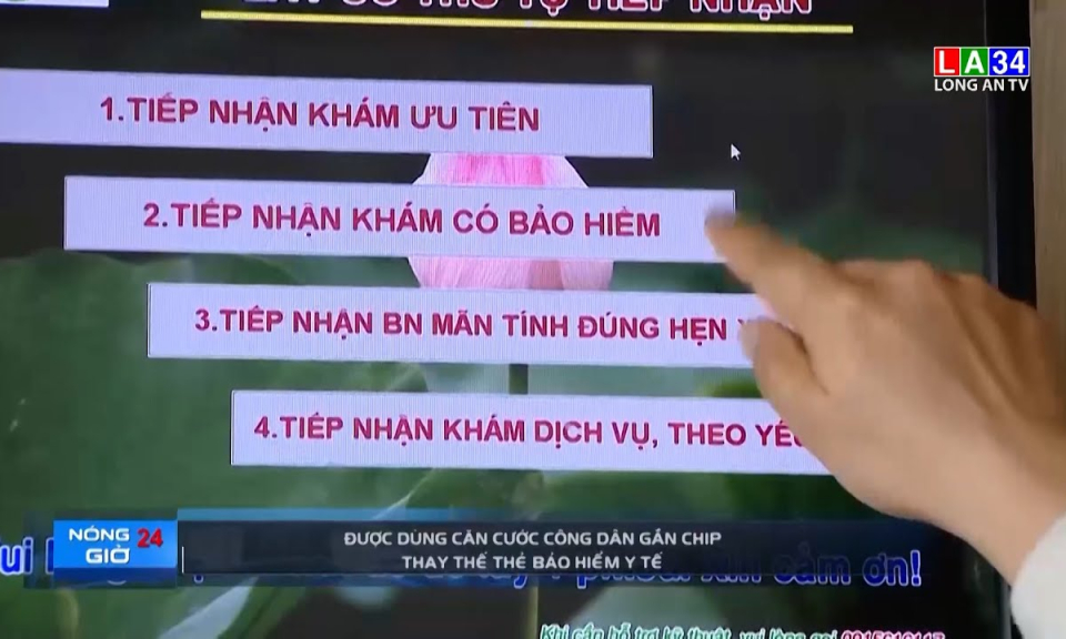 Được dùng căn cước công dân gắn chip thay thế thẻ bảo hiểm y tế