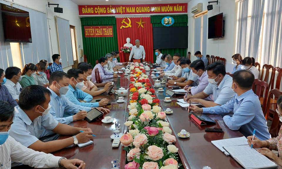 Huyện Châu Thành tăng cường quản lý đất đai