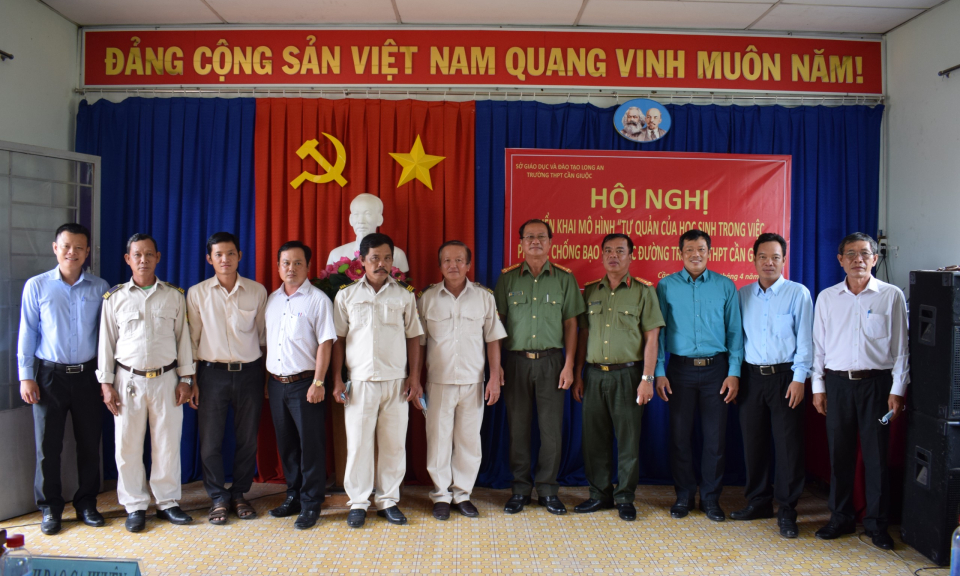 Cần Giuộc mô hình tự quản phòng, chống bạo lực học đường 
