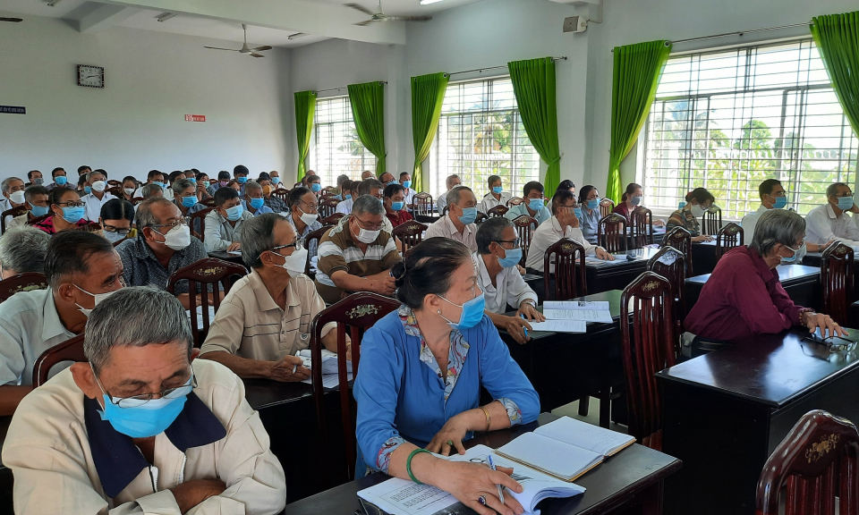 Hội Nông dân thành phố Tân An tập huấn công tác Hội năm 2022