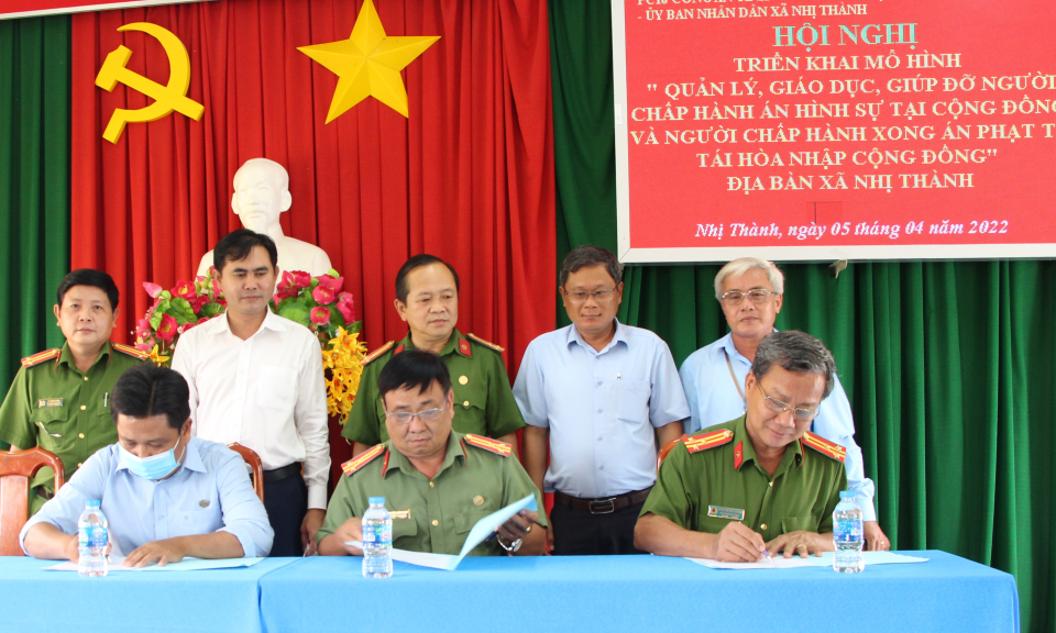 Thủ Thừa quản lý, giáo dục, giúp đỡ người chấp hành án tái hòa nhập cộng đồng