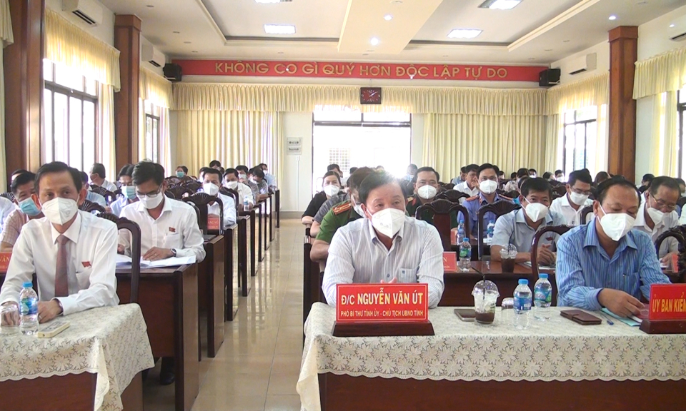 Đức Hòa tổ chức hội nghị huyện ủy lần thứ 9, khóa XII
