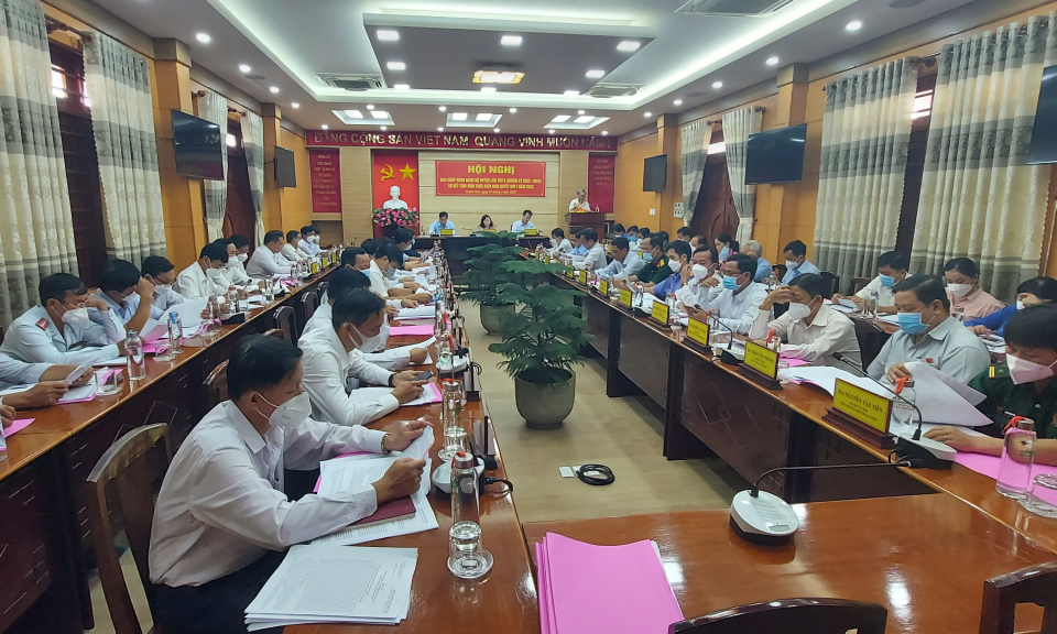 Huyện ủy Thạnh Hóa: Hội nghị Ban Chấp hành Đảng bộ huyện lần thứ 8, nhiệm kỳ 2020- 2025