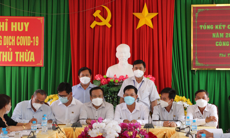 Thủ Thừa triển khai nhiệm vụ công tác thi đua khen thưởng năm 2022