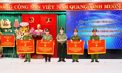 Công an thành phố Tân An các mô hình gắn với phong trào thi đua yêu nước