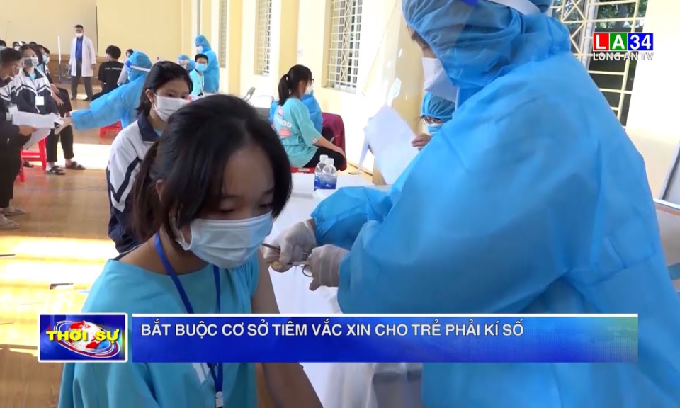 Bắt buộc cơ sở tiêm vaccine cho trẻ phải kí số 