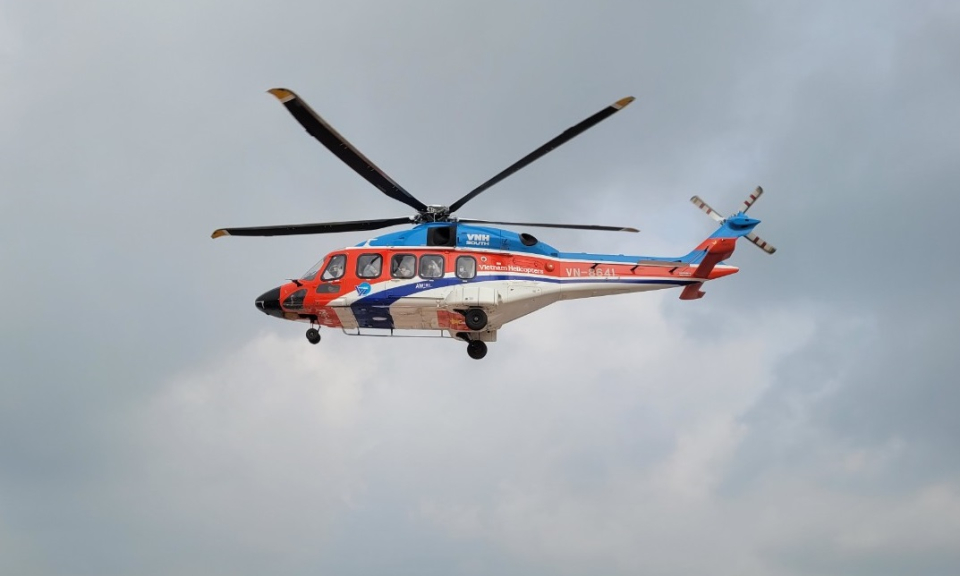 Khai thác tour du lịch ngắm TP Hồ Chí Minh - Long An từ trên cao bằng máy bay trực thăng vào dịp 30/4-1/5