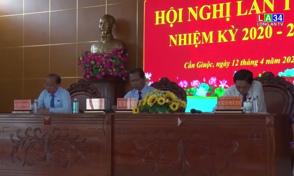 Huyện ủy Cần Giuộc tổ chức hội nghị Ban chấp hành lần thứ 9