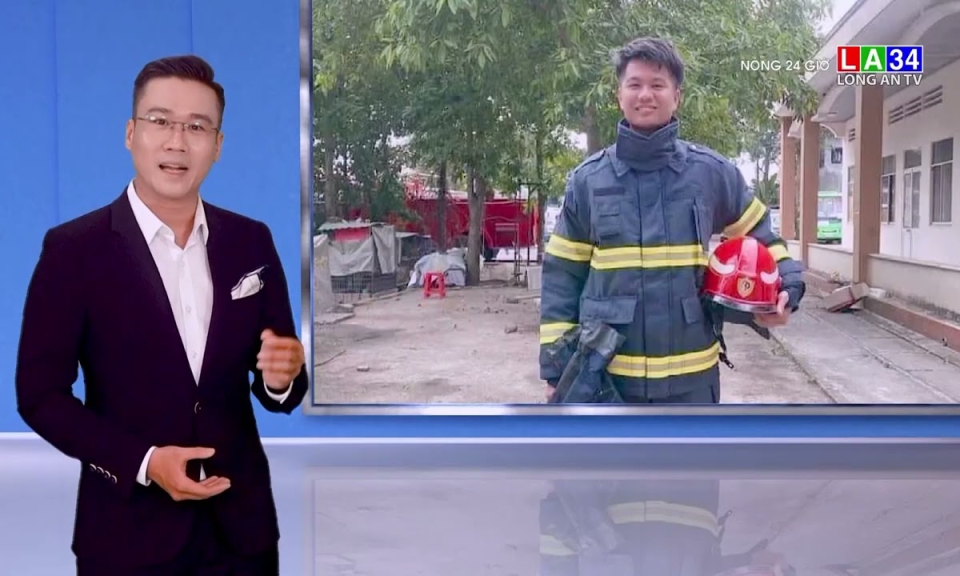 Thăng quân hàm cho trung uý công an cứu 4 người ở BRVT