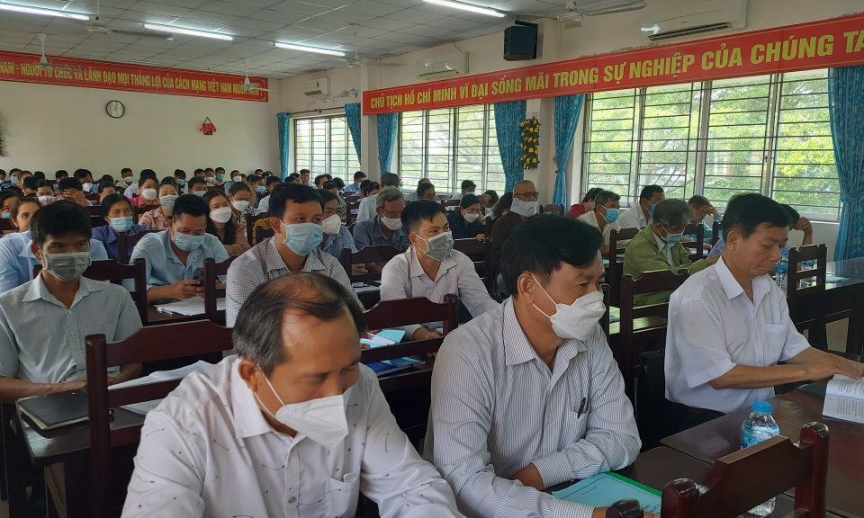 Thạnh Hóa tập huấn, bồi dưỡng đại biểu HĐND cấp huyện, cấp xã