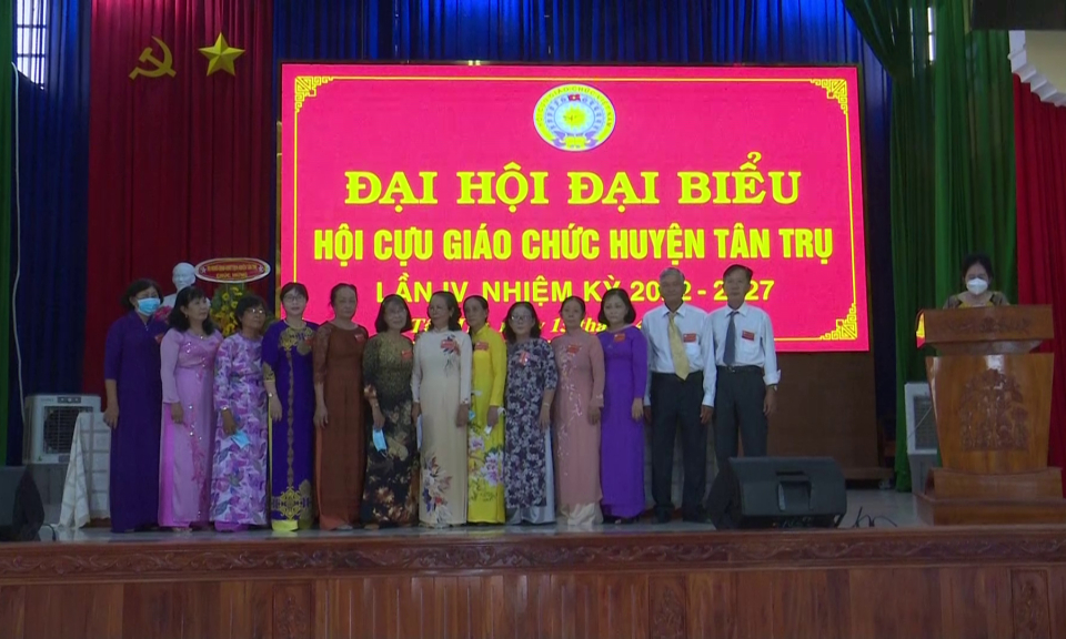 Tân Trụ: Đại hội Đại biểu Hội Cựu giáo chức lần thứ IV, nhiệm kỳ 2022-2027