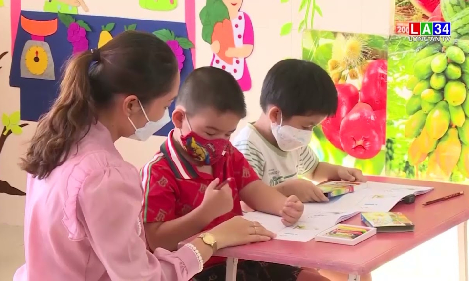 Long An duy trì ổn định dạy học trực tiếp ở các bậc học