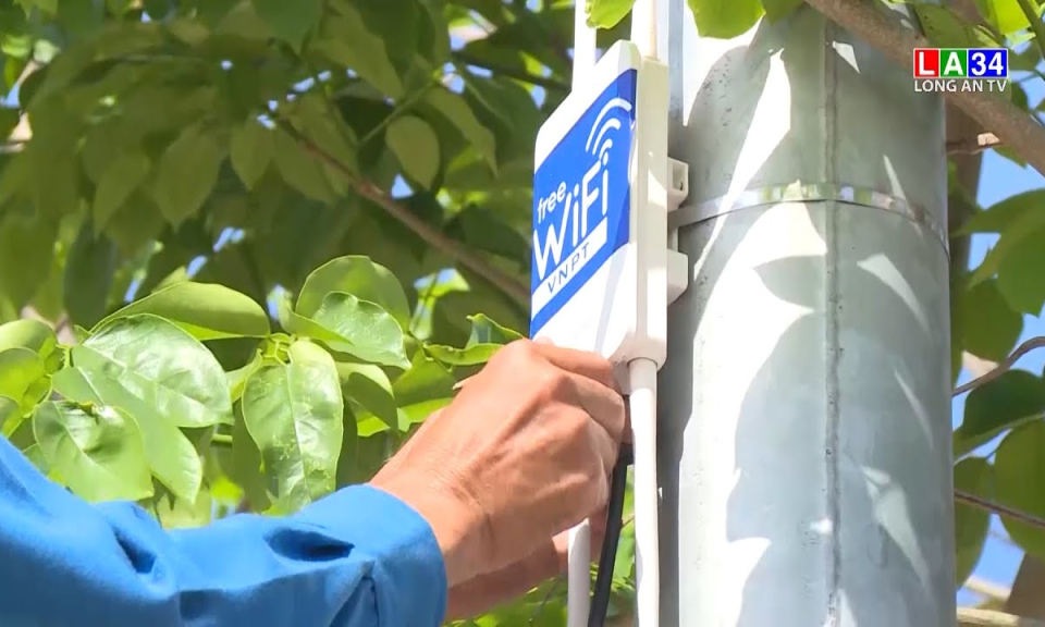 TP Tân An hướng đến phủ sóng wifi miễn phí tại các địa điểm công cộng