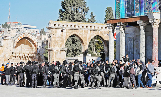 Ngăn chặn bạo lực bùng phát mạnh tại Jerusalem