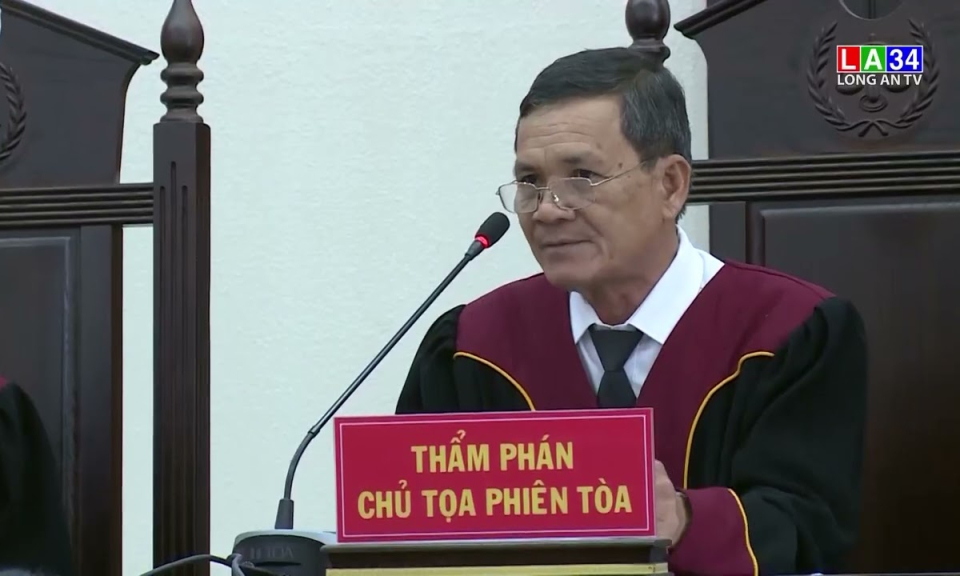 Long An mở 4 phiên tòa xét xử theo hình thức trực tuyến