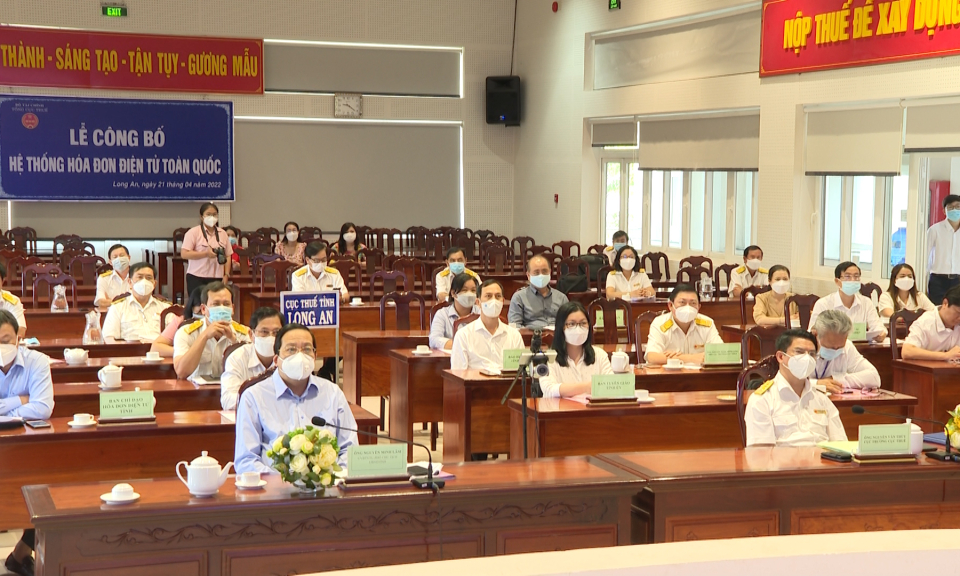 Công bố Hệ thống hóa đơn điện tử toàn quốc