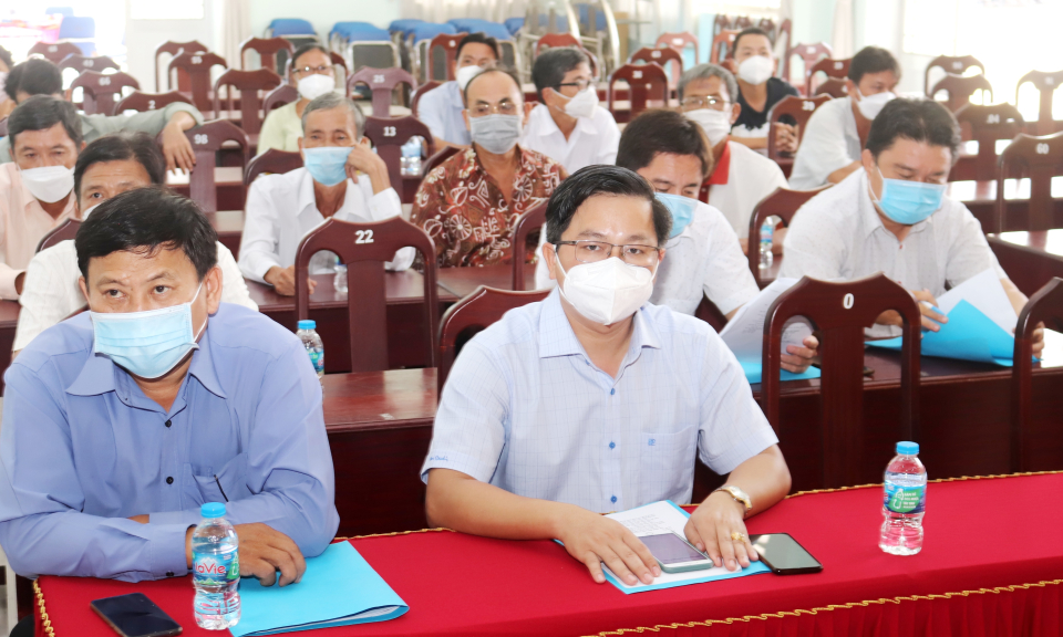 Cần Đước tập huấn kỹ thuật canh tác lúa Hè Thu