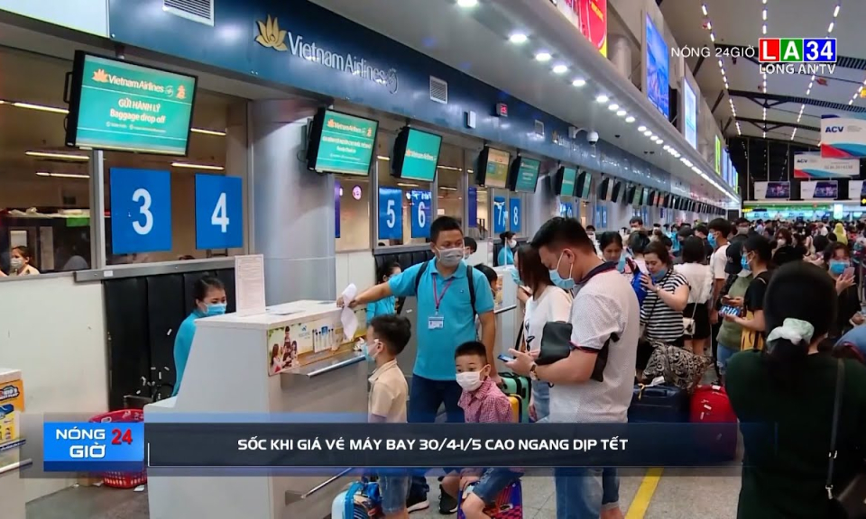 Sốc khi giá vé máy bay 30/4 - 1/5 cao ngang dịp Tết