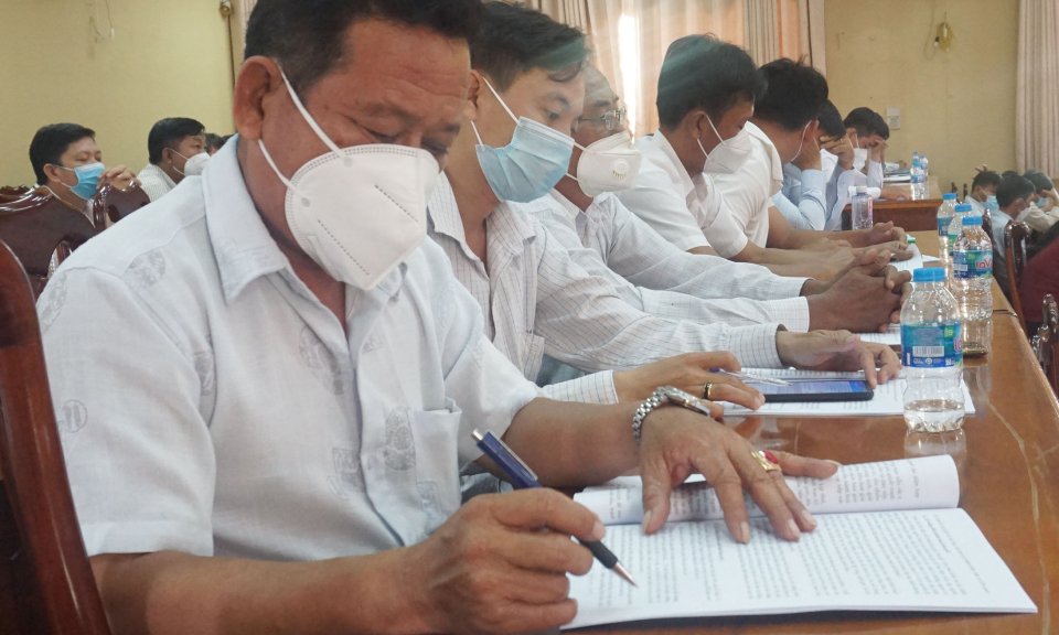 Bến Lức tập huấn bồi dưỡng kỹ năng, nghiệp vụ cho đội ngũ Hòa giải ở cơ sở