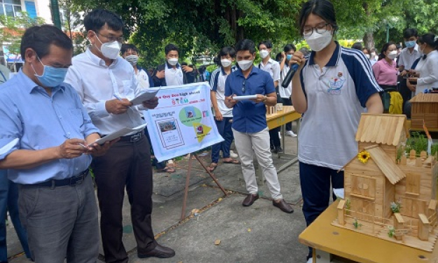 TP Tân An: Trường THPT Lê Quý Đôn tổ chức Ngày hội STEM