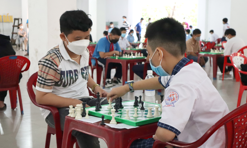 Giải Cờ vua thanh thiếu niên huyện Bến Lức năm 2022