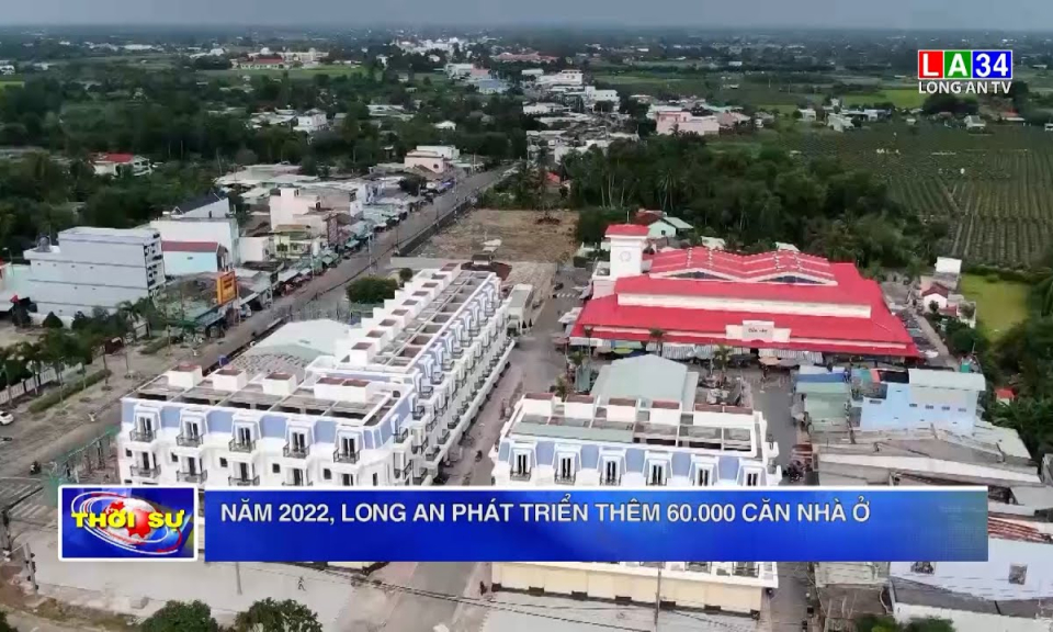 Năm 2022, Long An phát triển thêm 60.000 căn nhà ở