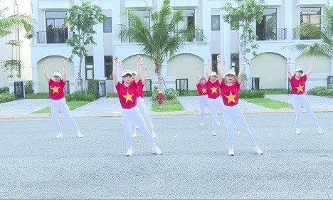 TP Tân An: Hội thi Dân vũ thể thao 