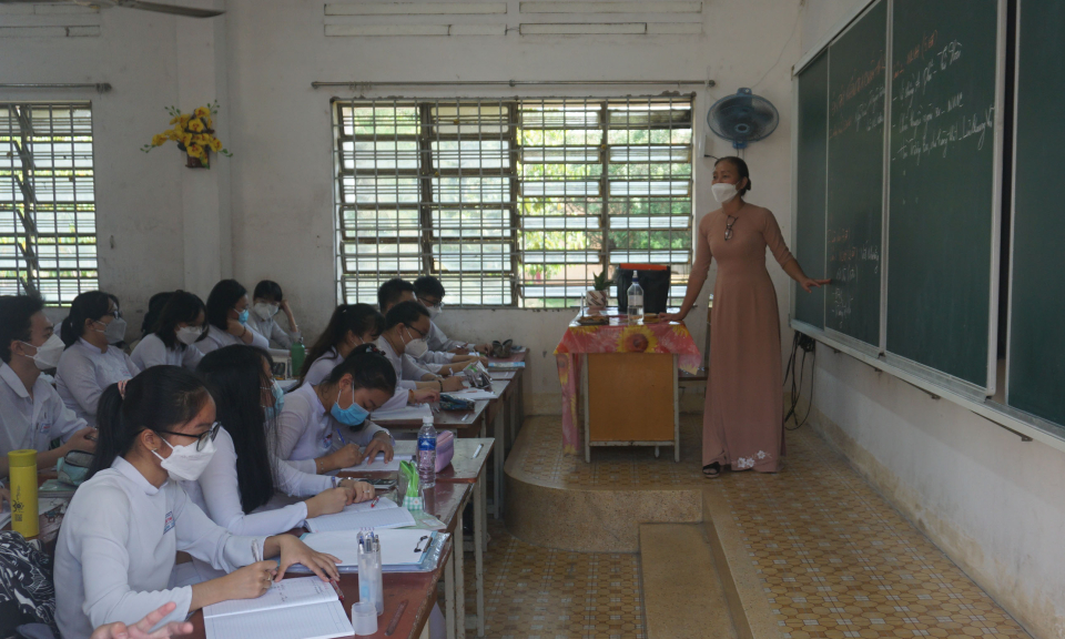 Bến Lức chủ động linh hoạt ôn thi tốt nghiệp phổ thông Quốc gia