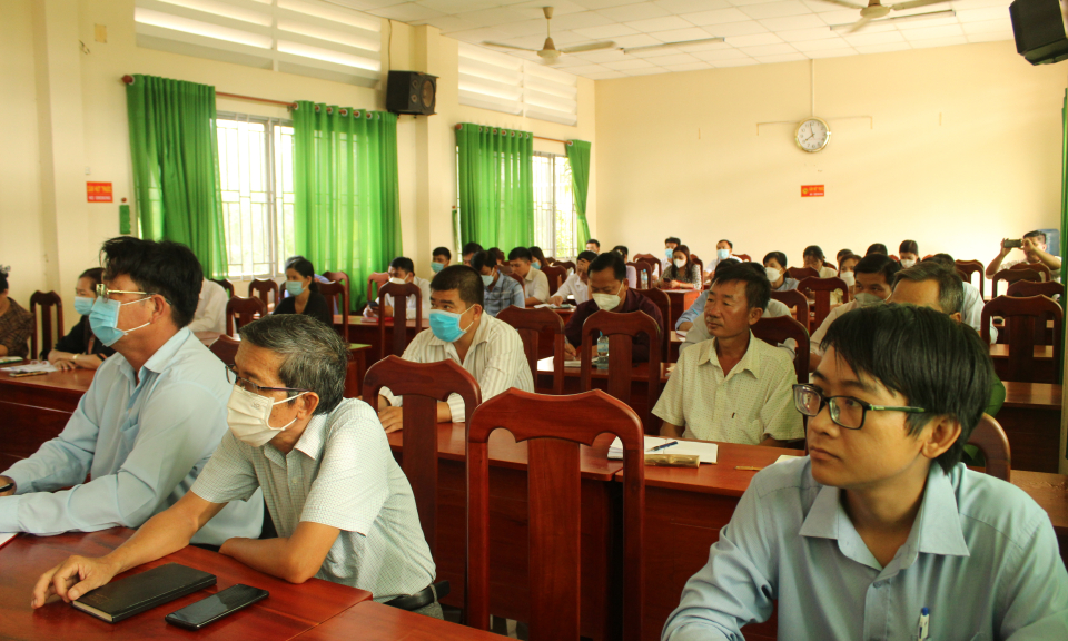 Đức Huệ mở lớp tập huấn viết tin bài và nghiệp vụ truyền thanh cơ sở năm 2022
