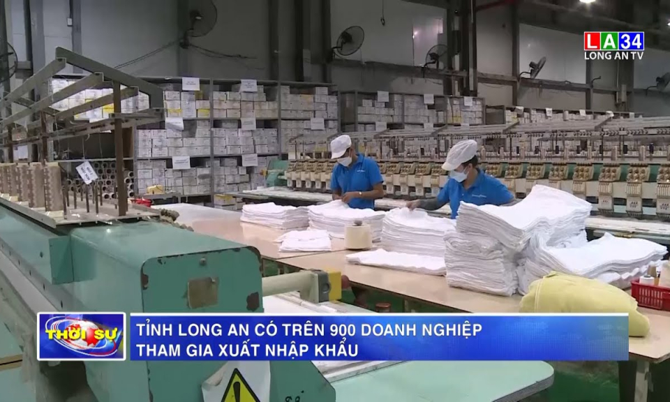Tỉnh Long An có trên 900 doanh nghiệp tham gia xuất nhập khẩu