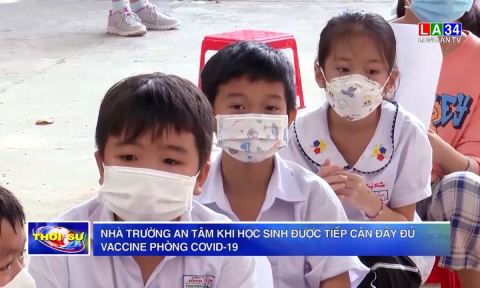 Nhà trường an tâm khi học sinh được tiếp cận đầy đủ vaccine phòng Covid-19