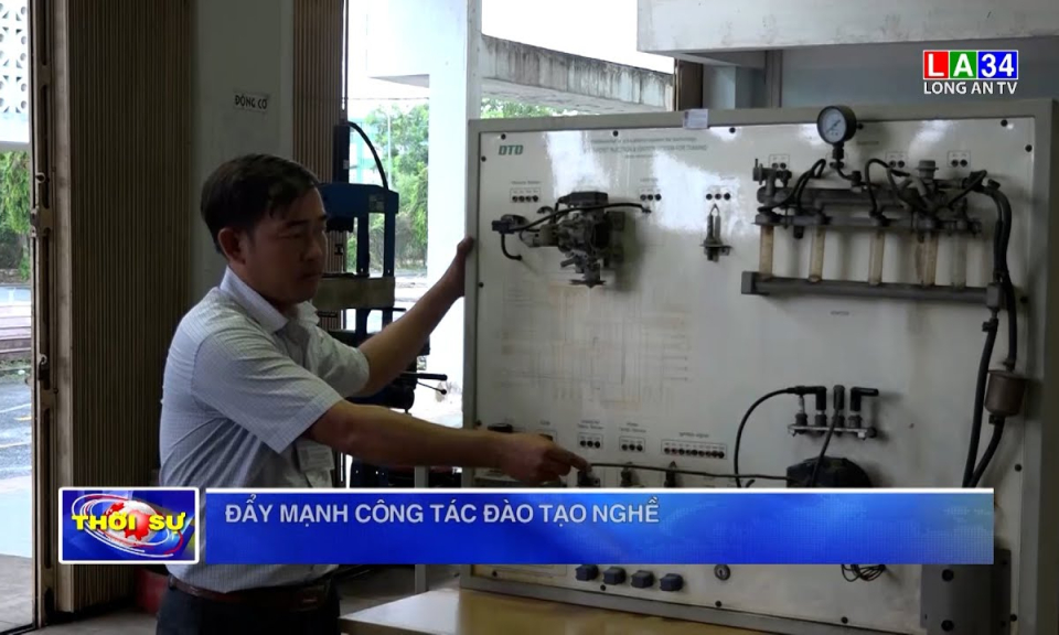 Đẩy mạnh công tác đào tạo nghề 