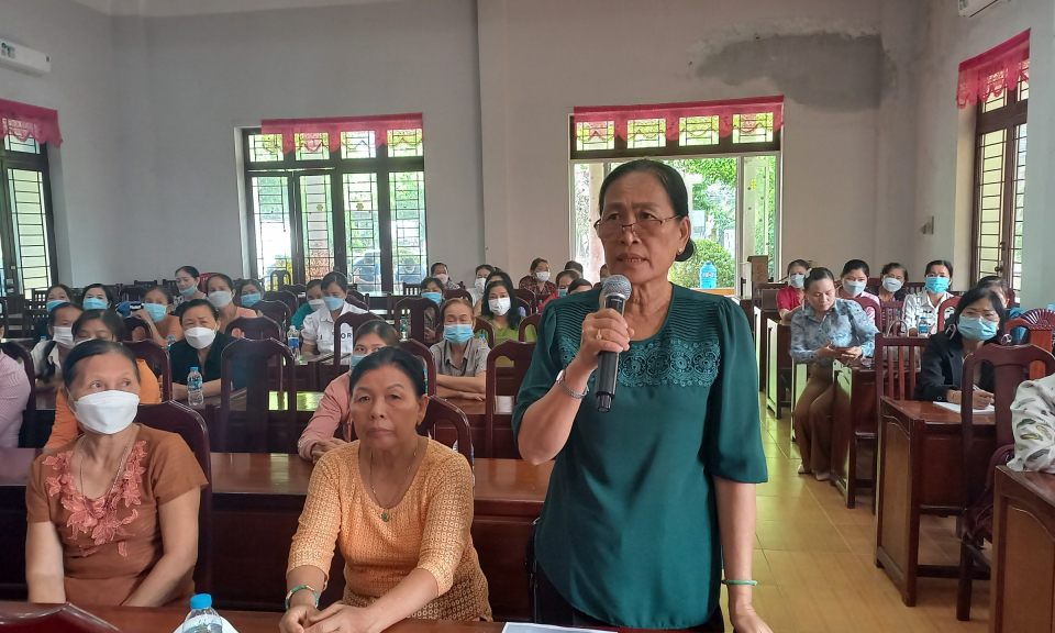 Đức Hòa: Hội Phụ nữ ứng dụng CNTT trong hoạt động Hội 