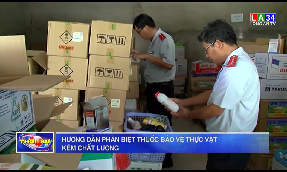 Hướng dẫn phân biệt thuốc bảo vệ thực vật kém chất lượng 
