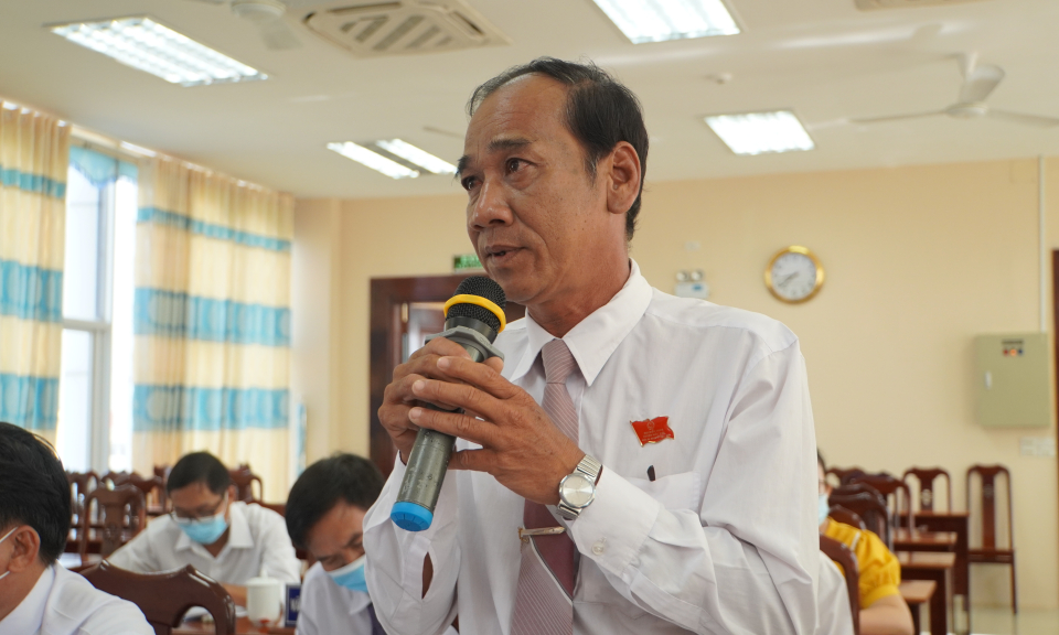 HĐND huyện Mộc Hóa tổ chức phiên giải trình giữa hai kỳ họp