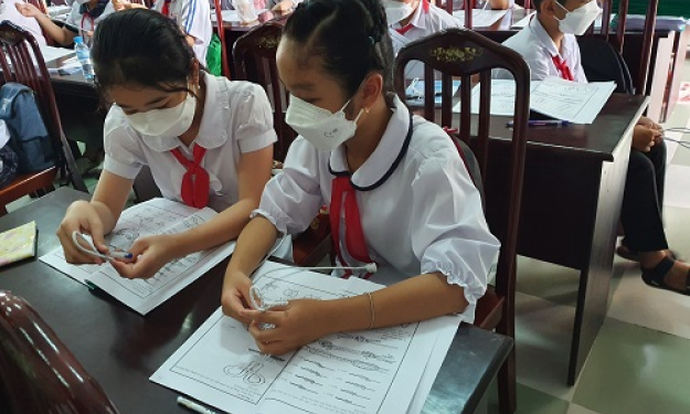 Hội đồng Đội thành phố Tân An tập huấn công tác đội năm học 2021 - 2022