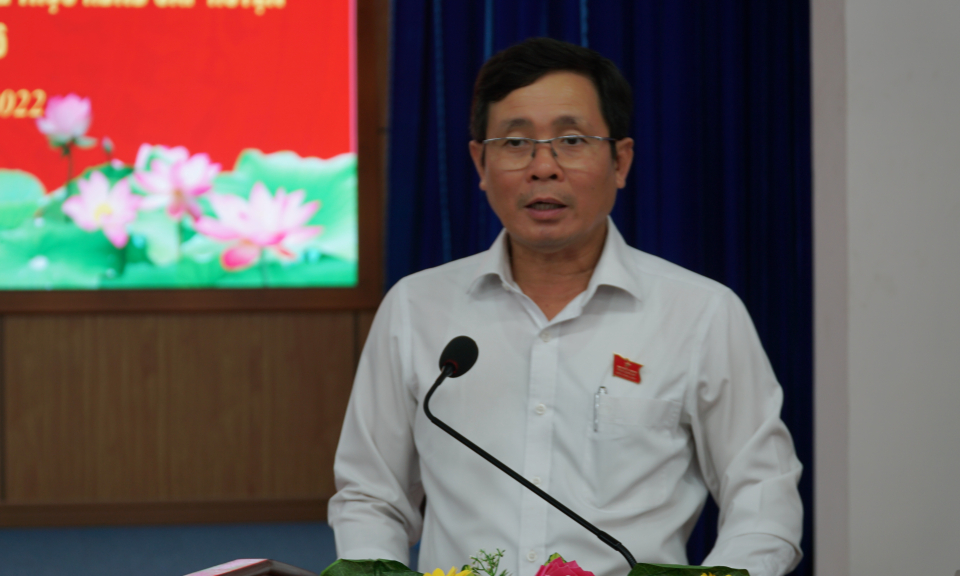 Hội nghị thường niên giữa Thường trực HĐND tỉnh và Thường trực HĐND cấp huyện lần I, nhiệm kỳ 2021 - 2026