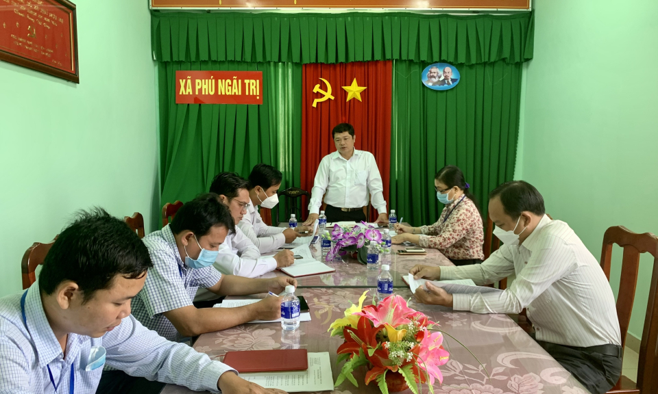Châu Thành kiểm tra chương trình giảm nghèo tại các xã