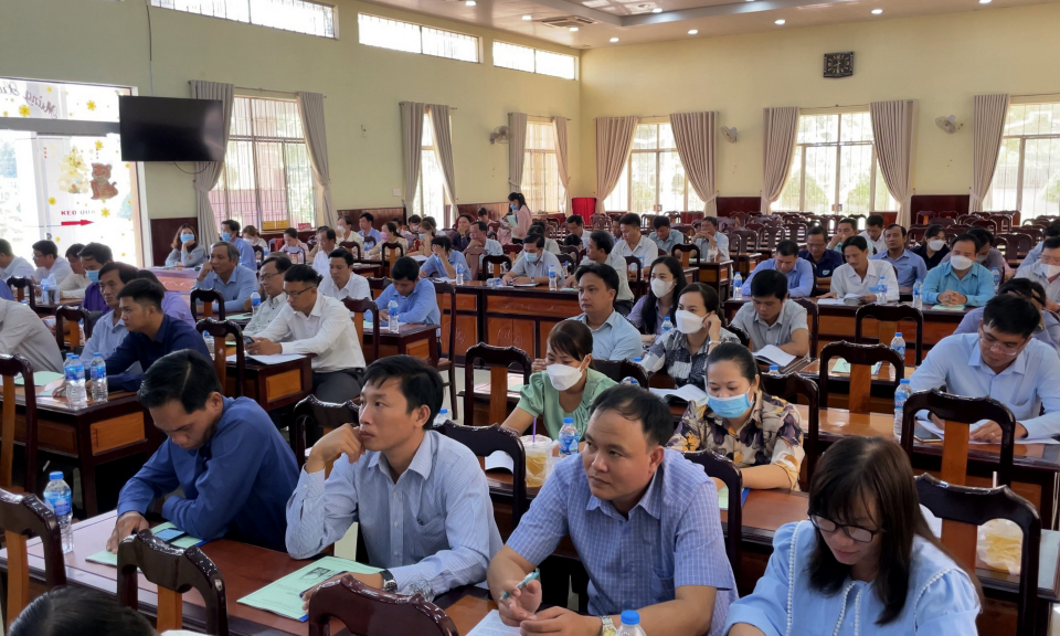Tân Hưng: Sở Văn hóa, Thể thao và Du lịch tập huấn công tác quản lý nhà nước