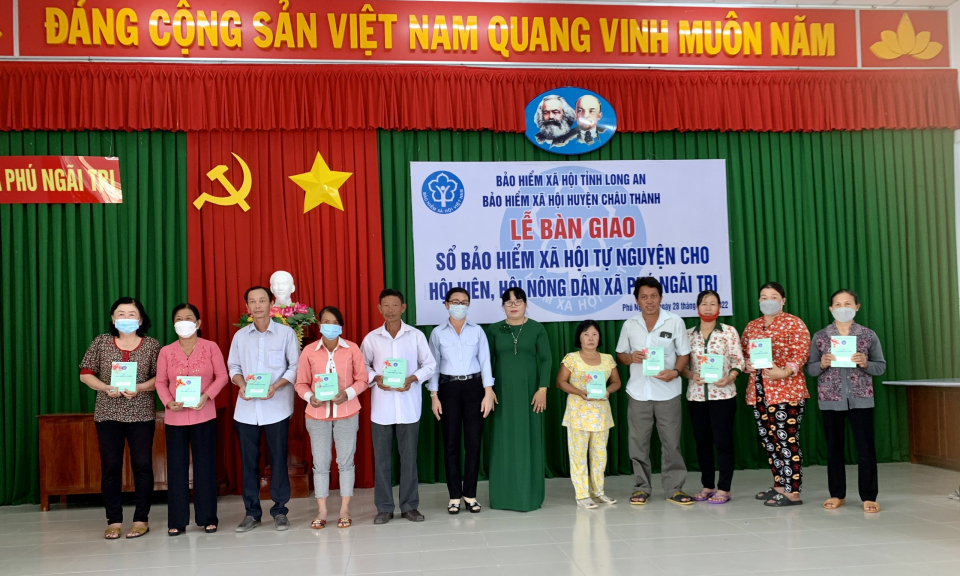 Xã Phú Ngãi Trị , huyện Châu Thành tuyên truyền Bảo hiểm xã hội, Bảo hiểm Y tế