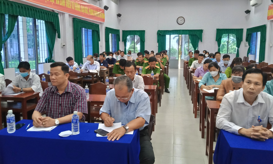 Thạnh Hóa triển khai công tác dữ liệu hộ tịch điện tử, đăng ký hộ tịch trực tuyến.