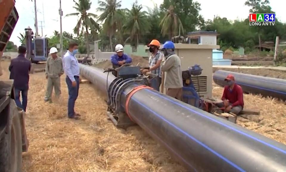 Long An phấn đấu có 65% hộ dân nông thôn sử dụng nước sạch vào năm 2025