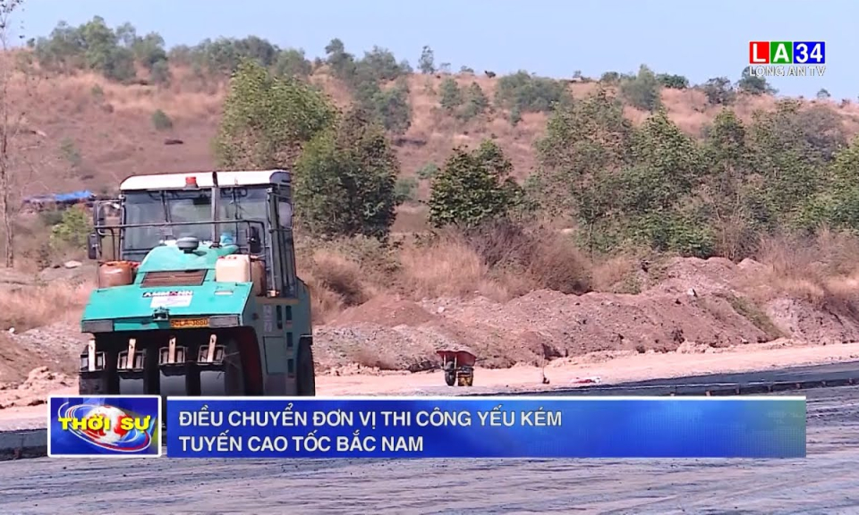 Điều chuyển đơn vị thi công yếu kém tuyến cao tốc Bắc Nam
