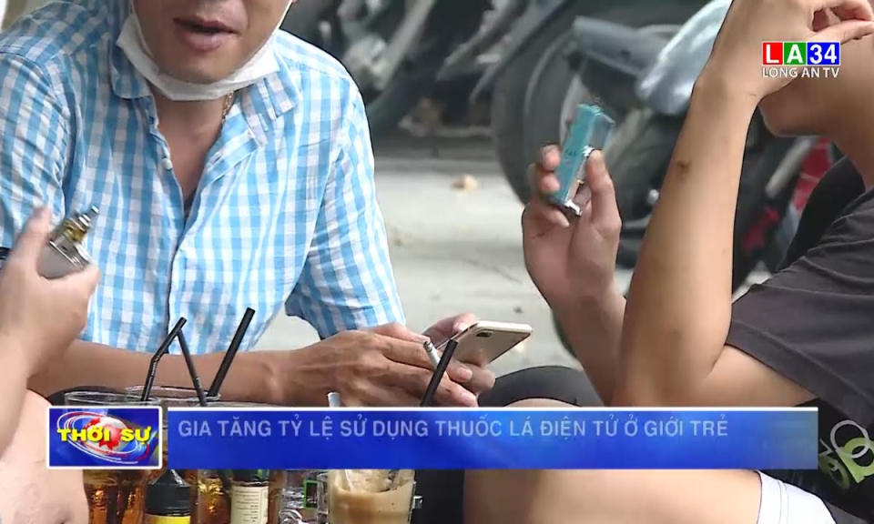 Gia tăng tỷ lệ sử dụng thuốc lá điện tử ở giới trẻ