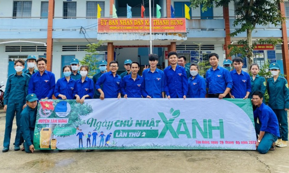 Tân Hưng với công tác bảo vệ môi trường