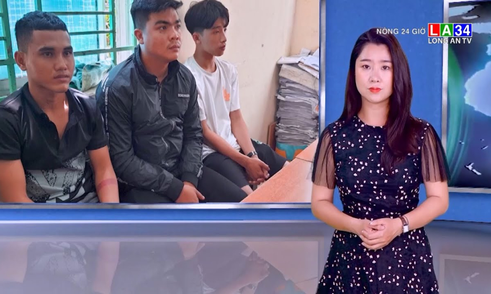Nhóm thanh niên cầm hung khí truy sát trong quán nhậu