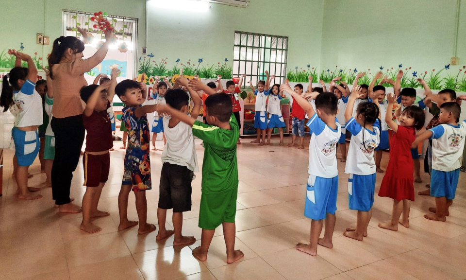 Đức Hòa giải ngân vốn vay cơ sở mầm non ngoài công lập bị ảnh hưởng bởi dịch COVID-19