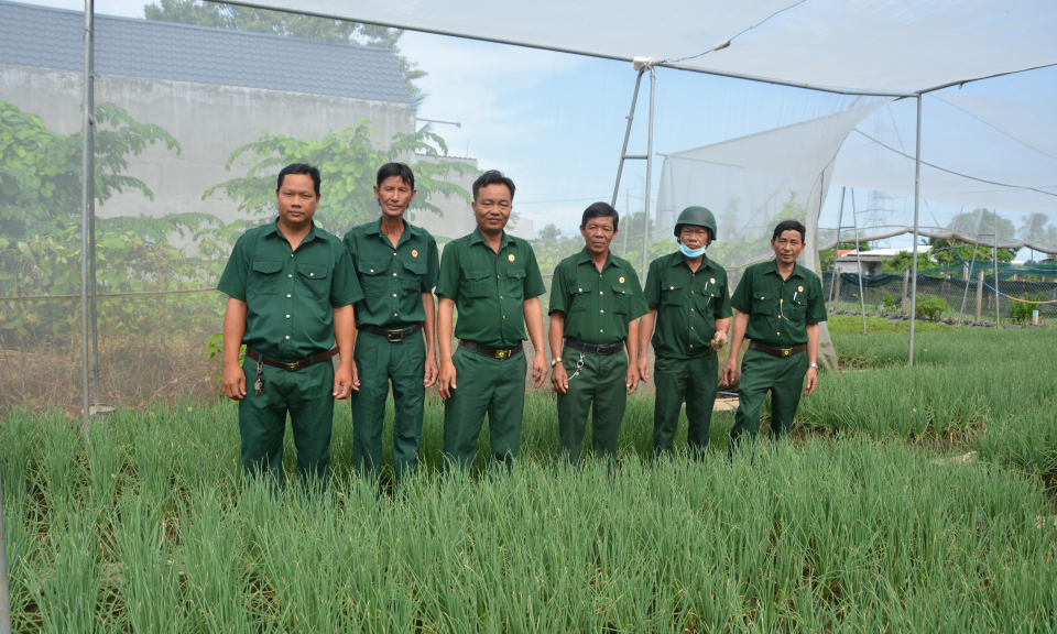 Hội Cựu chiến binh tỉnh giám sát kết quả thực hiện Kết luận số 66 tại Cần Giuộc
