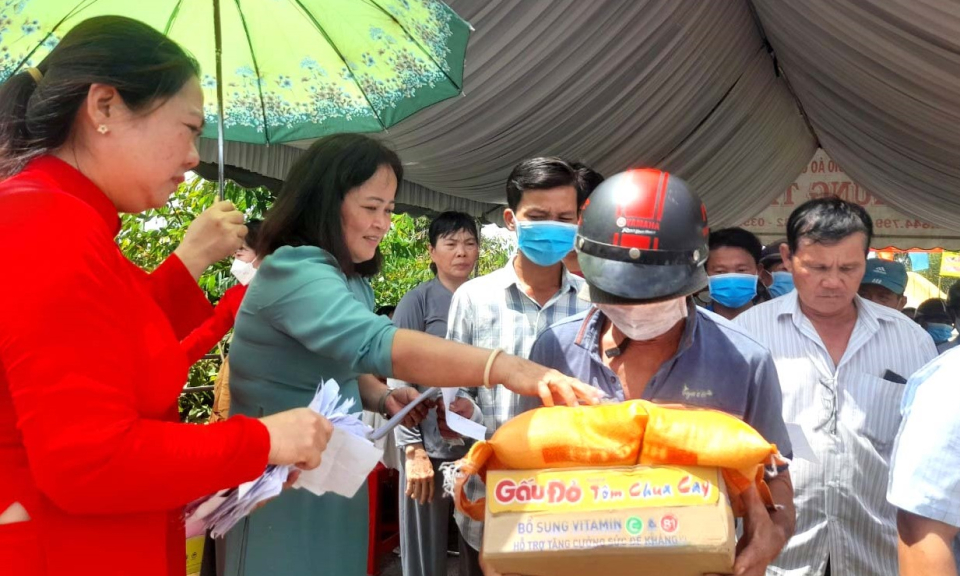 Tân Thạnh khánh thành 2 cầu giao thông nông thôn 