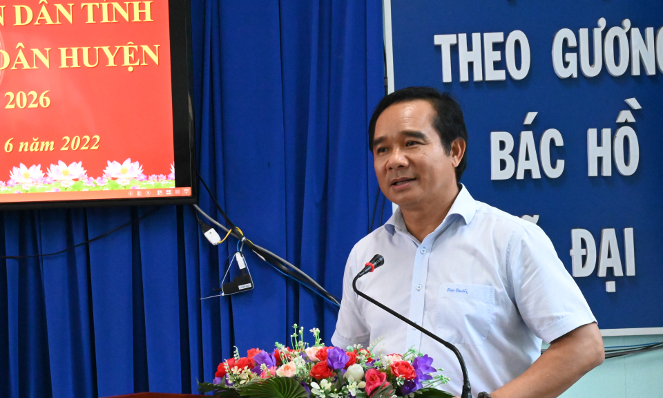 Đại biểu HĐND Tỉnh, huyện tiếp xúc cử tri xã Thạnh Hòa và Thạnh Lợi, huyện Bến Lức